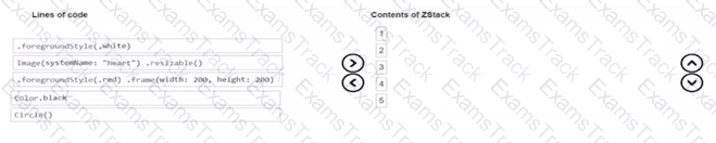 App-Development-with-Swift-Certified-User Question 2