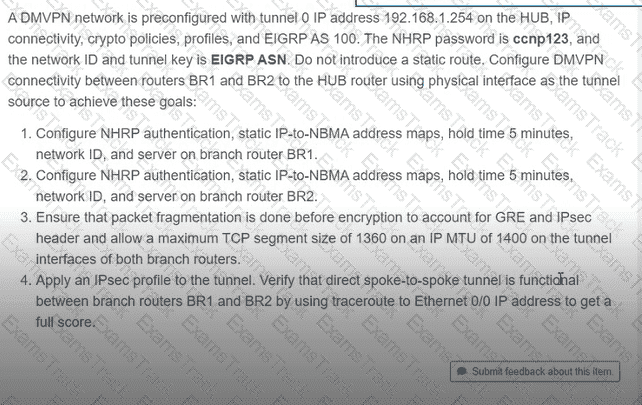 300-410 Question 130