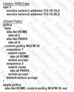 300-415 Question 58 Option 1