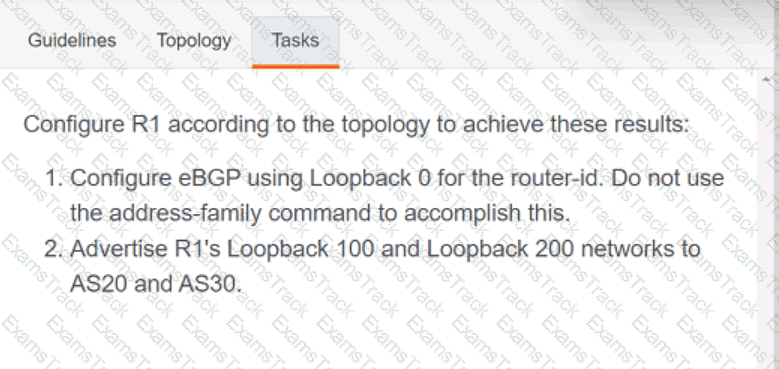 350-401 Question 1