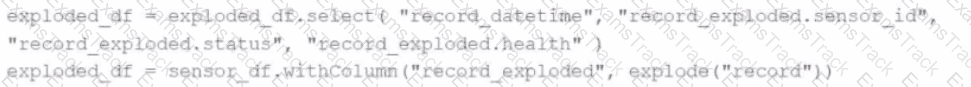 Databricks-Certified-Associate-Developer-for-Apache-Spark-3.5 Question 37