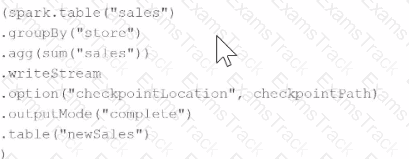 Databricks-Certified-Data-Engineer-Associate Question 45