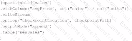 Databricks-Certified-Data-Engineer-Associate Question 3