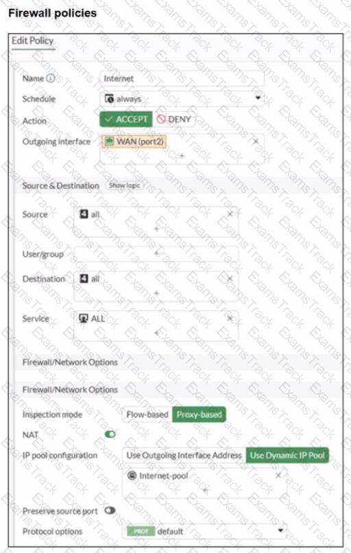 NSE4_FGT_AD-7.6 Question 1