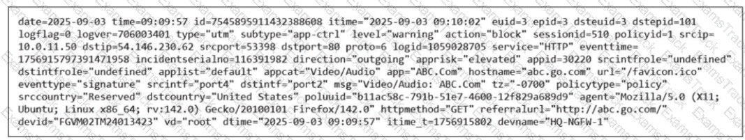 NSE4_FGT_AD-7.6 Question 18