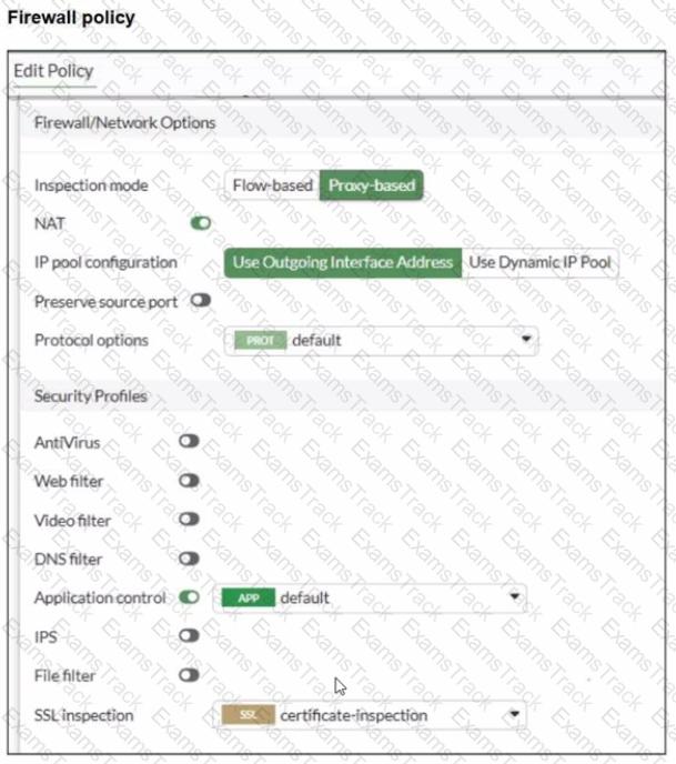 NSE4_FGT_AD-7.6 Question 11