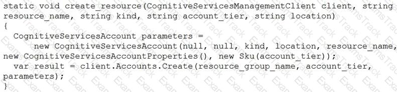 AI-102 Question 19