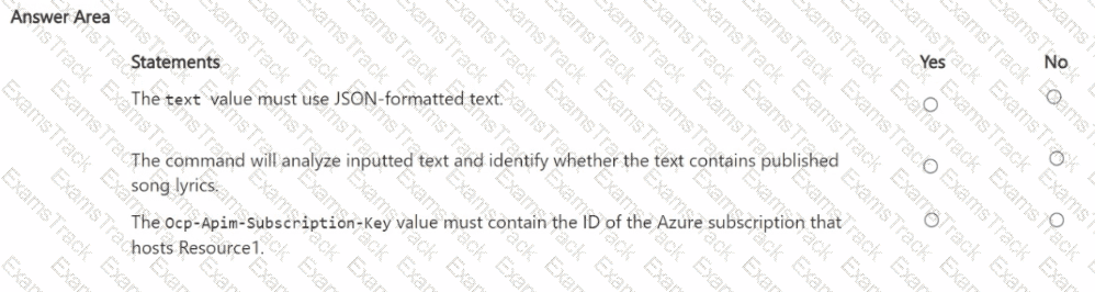 AI-102 Question 4