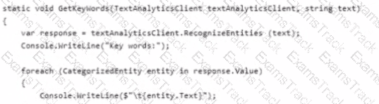 AI-102 Question 42