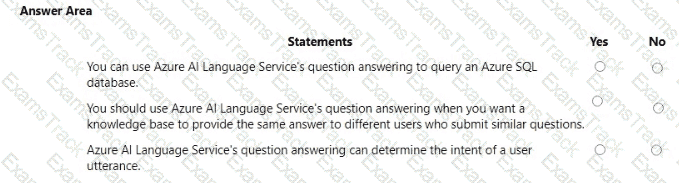 AI-900 Question 7