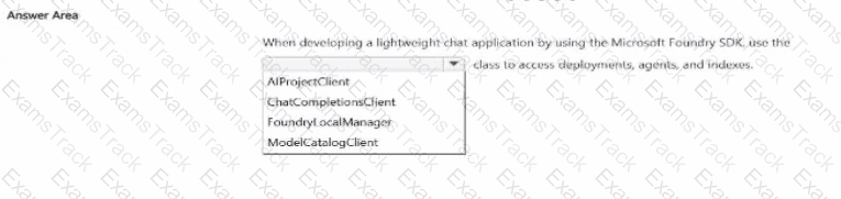 AI-901 Question 15
