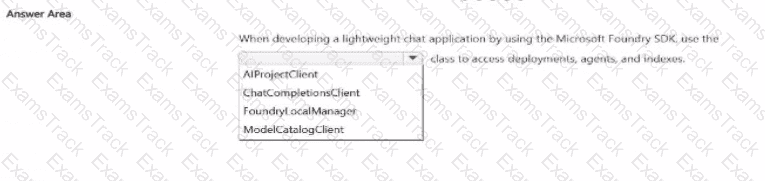 AI-901 Question 32