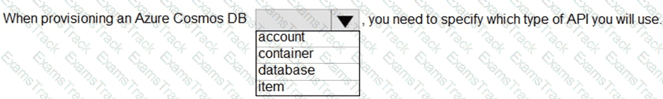 DP-900 Question 8
