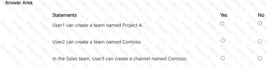MS-700 Question 30