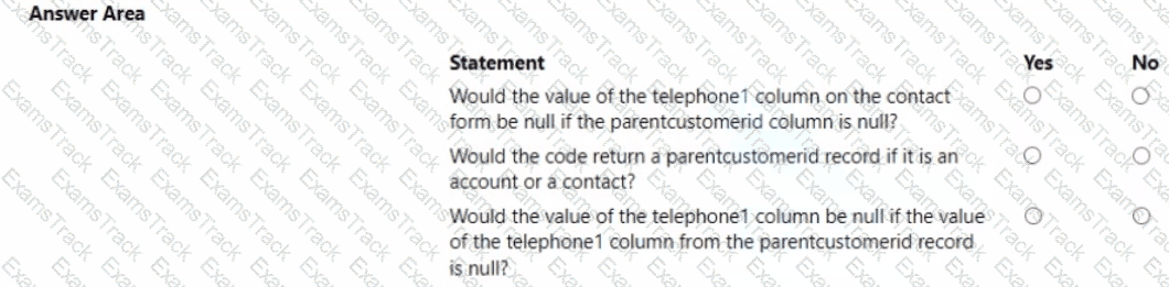PL-400 Question 6