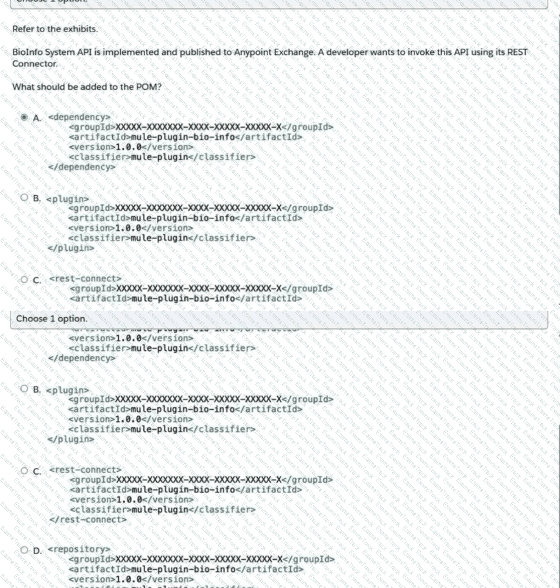 Mule-Dev-301 Question 1