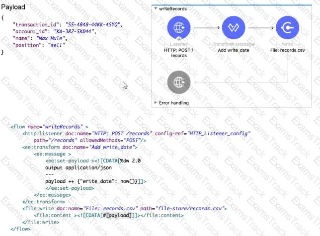 Salesforce-MuleSoft-Developer-I Question 27